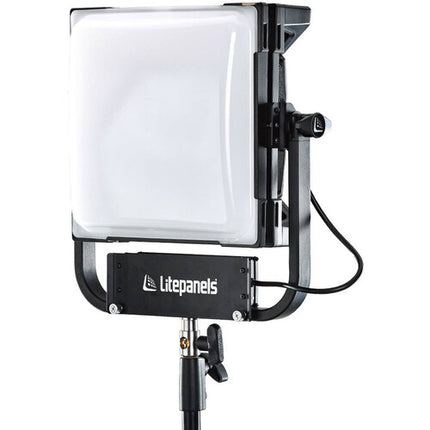 Litepanels Gemini 1x1 Hard Panel LED RGB 12.6x12.6 3023 Lux Yoke