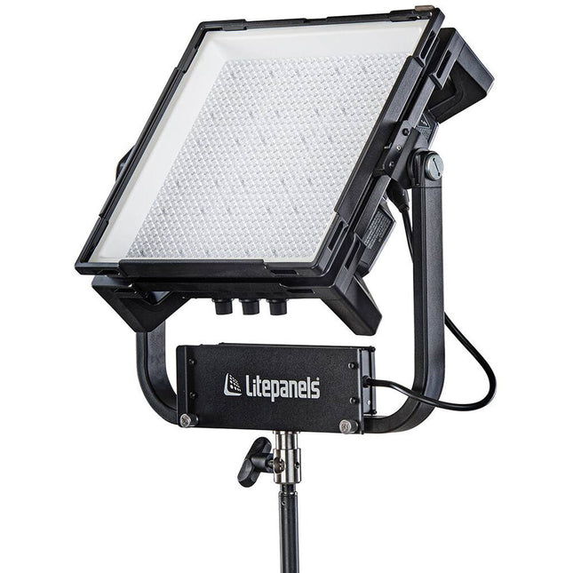 Litepanels Gemini 1x1 Hard Panel LED RGB 12.6x12.6 3023 Lux Yoke