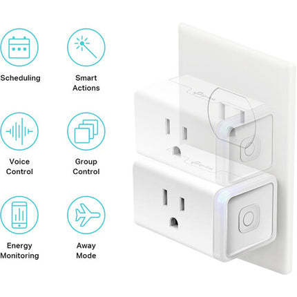 TP-Link KP115 Enchufe Inteligente Wi-Fi con Monitorización de Energía y Wi-Fi 2.4 GHz