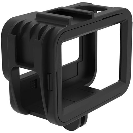 TELESIN Funda Plástica para GoPro HERO9 con Montura 2-Prong y 2 Cold Shoe