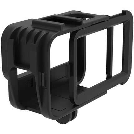 TELESIN Funda Plástica para GoPro HERO9 con Montura 2-Prong y 2 Cold Shoe