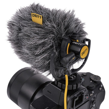 Deity Microphones V-Mic D4 Mini Micrófono Shotgun Ultracompacto con Paraviento y Shockmount