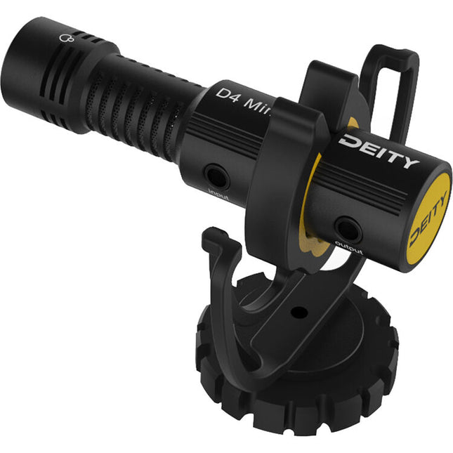 Deity Microphones V-Mic D4 Mini Micrófono Shotgun Ultracompacto con Paraviento y Shockmount