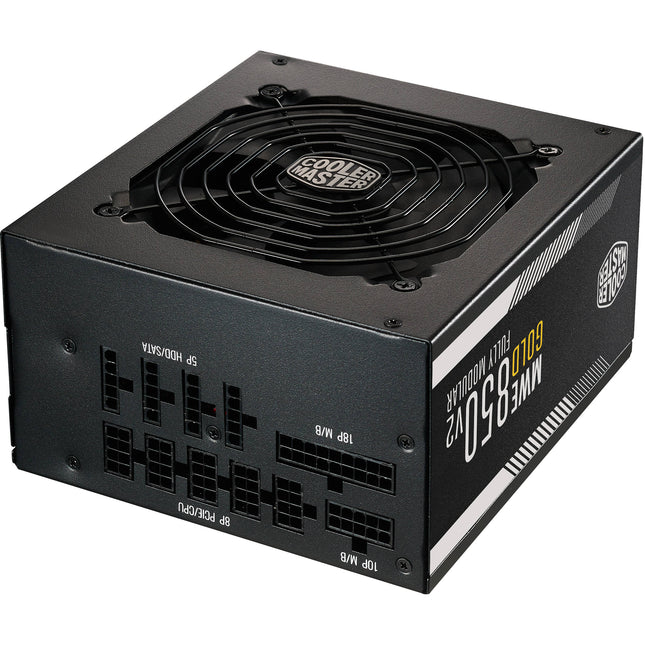 Cooler Master MWE Gold V2 850W Fuente de Poder Modular 80 PLUS Gold 120mm Ventilador 90% Eficiencia