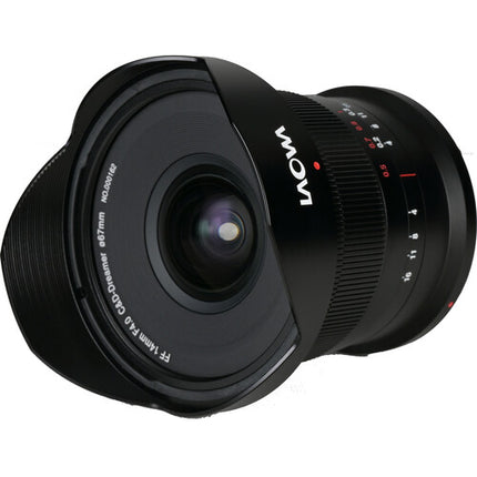 Venus Optics Laowa 14mm f4 Zero-D objetivo gran angular Canon EF 114° AOV