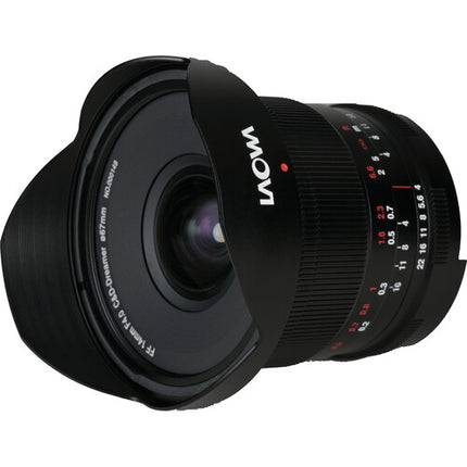 Venus Optics Laowa 14mm f4 Zero-D objetivo gran angular Canon EF 114° AOV
