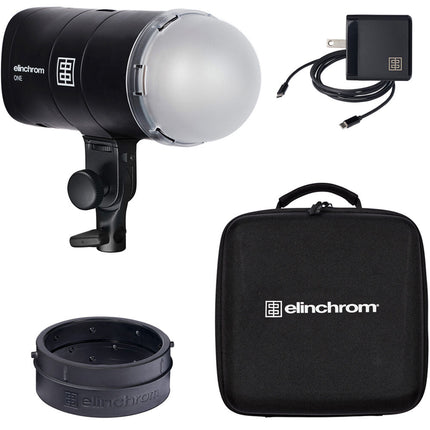 Elinchrom ONE Kit de Flash Fuera de Cámara 131Ws Reciclaje Rápido