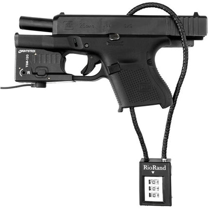 Nightstick TSM-12G Linterna para Arma Recargable 150 Lúmenes Láser Verde