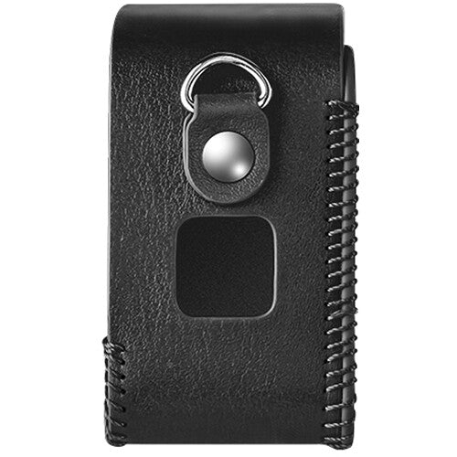 TELESIN Funda de Cuero Sintético Negra con Correa para GoPro HERO8 resistente y con acceso a puertos