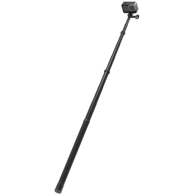 TELESIN Ultralight Palo Selfie Fibra Carbono 118 Pulg Telescópico