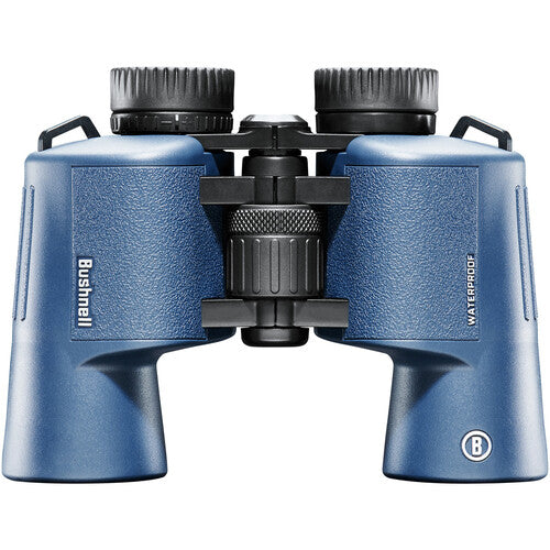 Bushnell 12x42 H2O Prismáticos Porro 12 aumentos 42 mm resistentes al agua con funda y correa