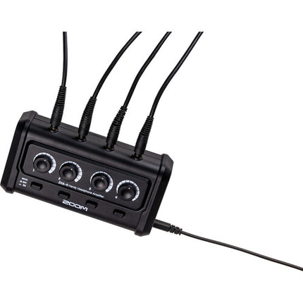 Amplificador de Auriculares Zoom ZHA-4 4 Canales Batería 4.5H