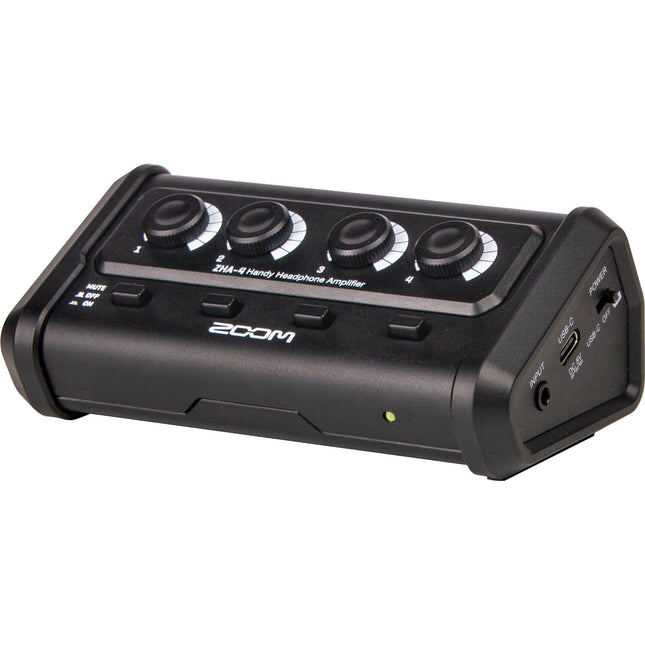 Amplificador de Auriculares Zoom ZHA-4 4 Canales Batería 4.5H