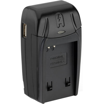 Watson Cargador Compacto AC/DC para Batería NB-4L NB-8L con Adaptador Euro y Coche