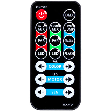 ColorKey PartyBar Go Compact paquete de iluminación portátil con batería 2x3W RGB y 4x3W RGBW con soporte ajustable