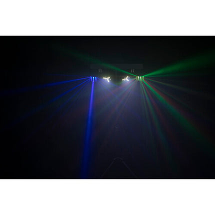 ColorKey PartyBar Go Compact paquete de iluminación portátil con batería 2x3W RGB y 4x3W RGBW con soporte ajustable