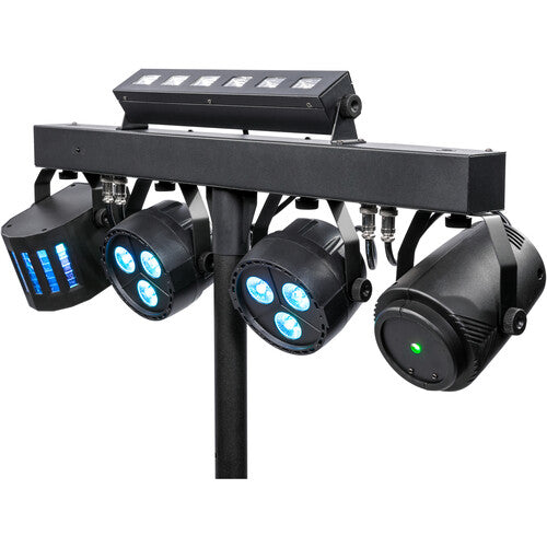 ColorKey PartyBar FX Compact Pack Iluminación Multi Efectos LED 25° 3x3W RGB