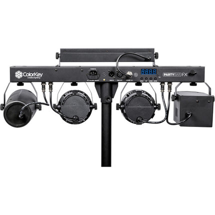 ColorKey PartyBar FX Compact Pack Iluminación Multi Efectos LED 25° 3x3W RGB