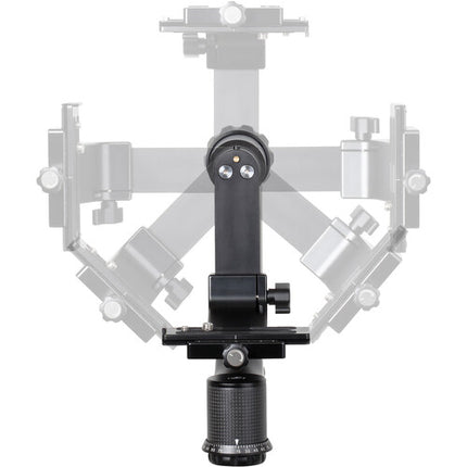 Sirui PH-30 Cabezal Gimbal de Fibra de Carbono Capacidad 25 kg Altura 25 cm Plataforma Ajustable