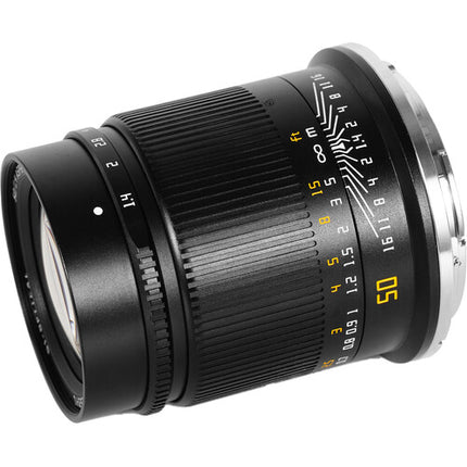 TTArtisan 50mm f/1.4 Objetivo Manual para Nikon Z Filtro 49mm