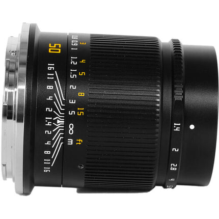 TTArtisan 50mm f/1.4 Objetivo Manual para Nikon Z Filtro 49mm