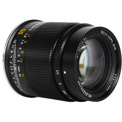 TTArtisan 50mm f1.4 Lente Manual para Leica L Montura L 49mm