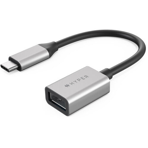 HYPER HyperDrive Adaptador USB 3.2 Gen 2 Tipo C a Tipo A Aluminio portátil