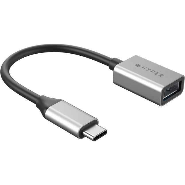 HYPER HyperDrive Adaptador USB 3.2 Gen 2 Tipo C a Tipo A Aluminio portátil