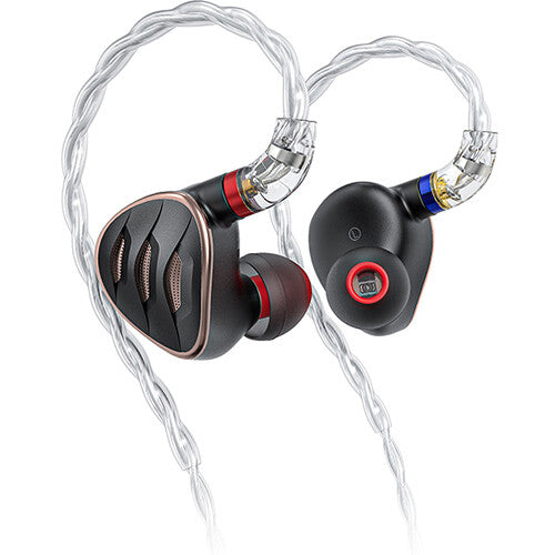 FiiO FH5s Monitores In-Ear Híbridos con 4 Drivers y 3 Conectores Intercambiables