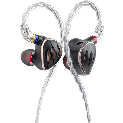 FiiO FH5s Monitores In-Ear Híbridos con 4 Drivers y 3 Conectores Intercambiables