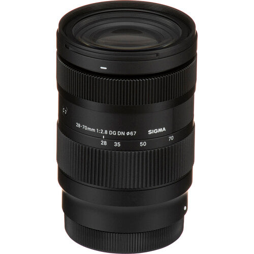 Sigma 28-70mm f/2.8 DG DN Lente para Leica L Montura Full Frame con Diafragma Redondo y Recubrimiento Repelente