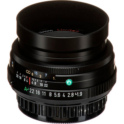 Pentax HD Pentax-FA 43mm f1.9 Limited objetivo 49mm con parasol y funda