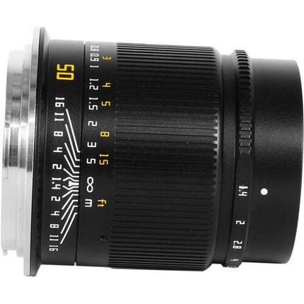 TTArtisan 50mm f1.4 Lente Manual para Canon R Formato Full Frame 49mm