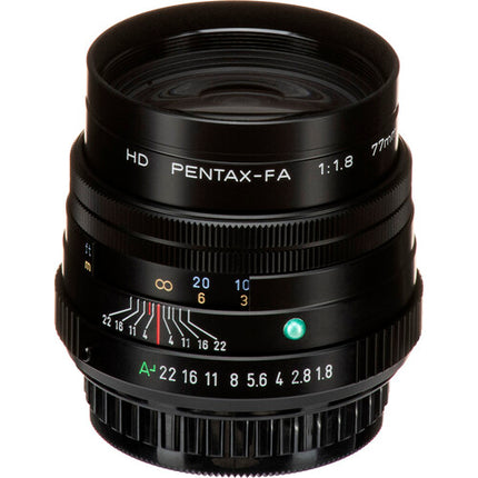 Pentax HD Pentax-FA 77mm f1.8 Lente Premium con Funda y Tapas