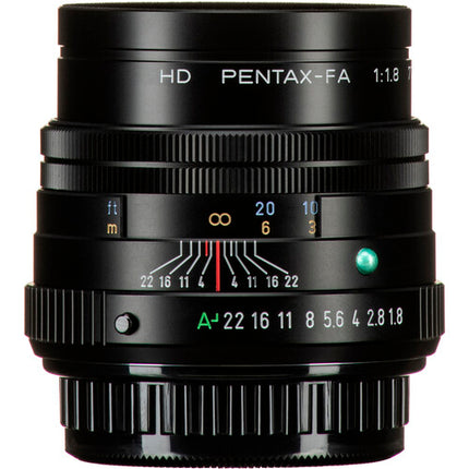 Pentax HD Pentax-FA 77mm f1.8 Lente Premium con Funda y Tapas