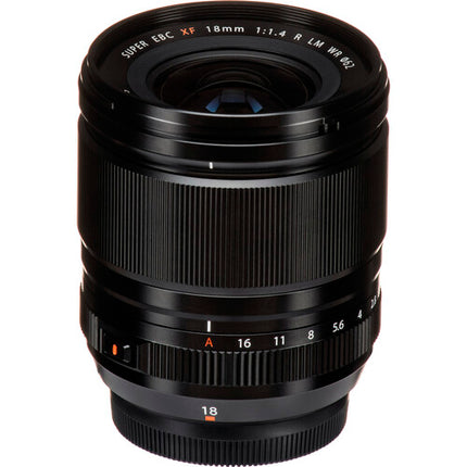 FUJIFILM XF 18mm f1.4 R LM WR Lente para cámara APS-C resistente al clima