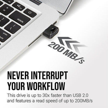 PNY 512GB Elite-X Fit USB 3.1 Gen 1 Memoria Flash 200MB/s Lectura 30MB/s Escritura