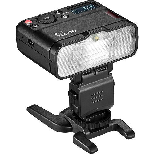 Godox MF12 Flash Macro inalámbrico TTL GN 16 con batería recargable y carga USB Type-C