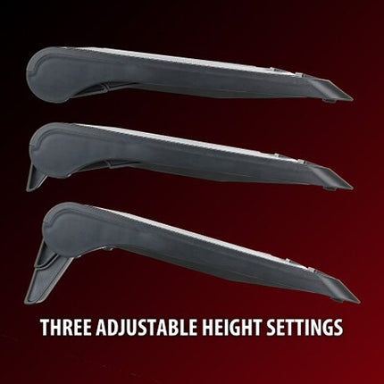 Enhance GX-C1 Soporte para Portátil con 5 Ventiladores LED Rojos y Altura Ajustable