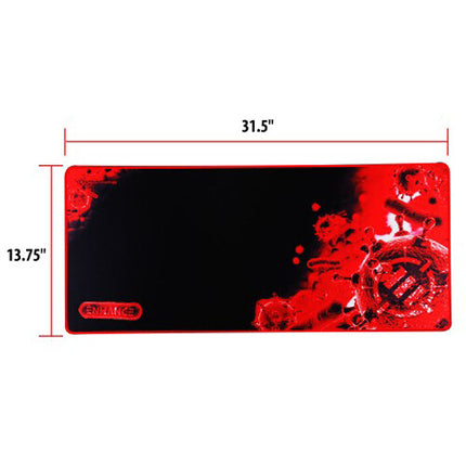 Enhance GX-MP2 PATHOGEN XXL Alfombrilla para Ratón Gaming Rojo Antideslizante