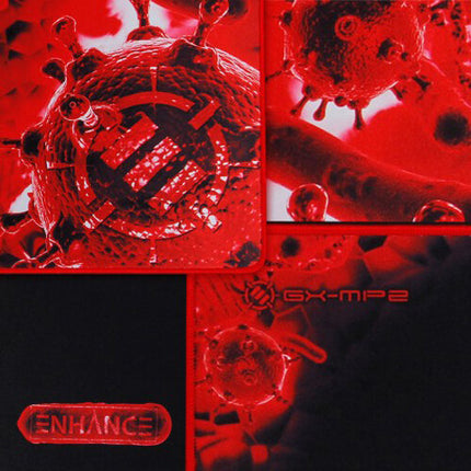 Enhance GX-MP2 PATHOGEN XXL Alfombrilla para Ratón Gaming Rojo Antideslizante
