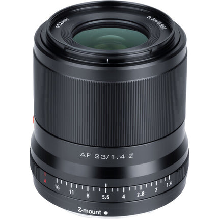 Viltrox AF 23mm f/1.4 Z Lente Nikon Z APS-C 9 Cuchillas y USB