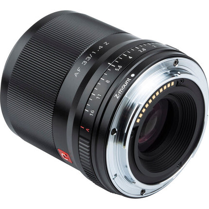 Viltrox AF 33mm f/1.4 Z Lente para Nikon Z APS-C Elementos ED HR