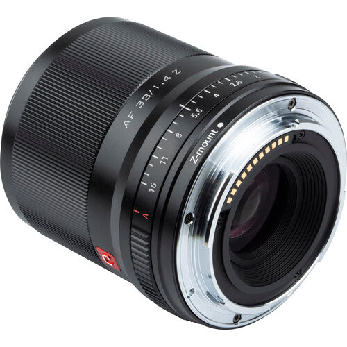 Viltrox AF 33mm f/1.4 Z Lente para Nikon Z APS-C Elementos ED HR