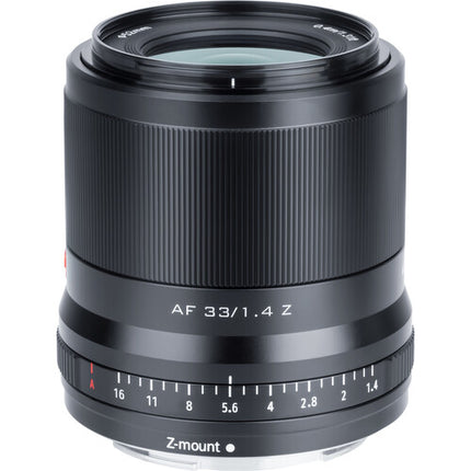 Viltrox AF 33mm f/1.4 Z Lente para Nikon Z APS-C Elementos ED HR