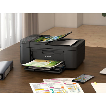 Impresora Multifuncional Canon PIXMA TR4720 Wi-Fi 4800x1200 dpi Negro