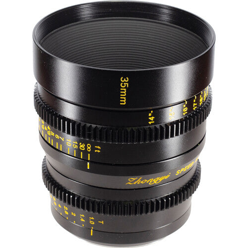 Mitakon Zhongyi 35mm T1 Objetivo Cine Micro Cuatro Tercios 77mm filtro T1.0 apertura