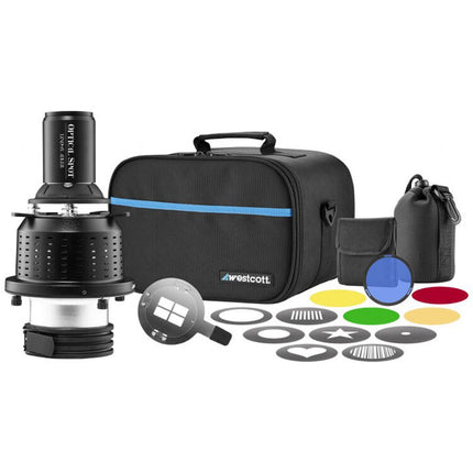Westcott Optical Spot de Lindsay Adler para Profoto lente 150mm 5 filtros gel