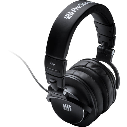 PreSonus HD9 Auriculares Profesionales Cerrados 45mm Alta Resolución Include Bolsa