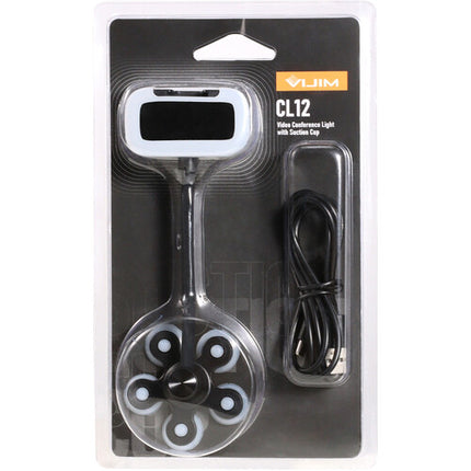 VIJIM Luz Ajustable para Videoconferencia con Ventosa Luz Día 95 CRI USB-C